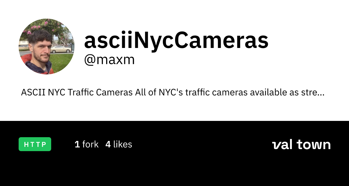 NYC has a bunch of traffic cameras and makes them available through static images like this one. If you refresh the page you'll see the image upd